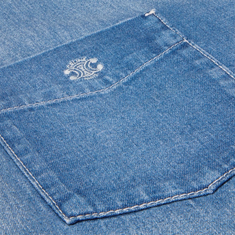 Celine 女士 長袖襯衫XS S M L碼-4