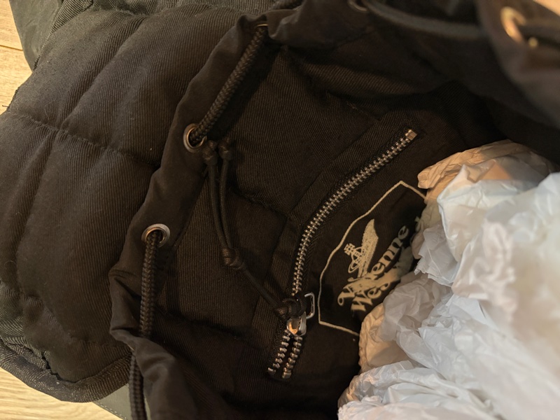 VivienneWestwood肯亞系列 小雙肩尼龍後背包-5