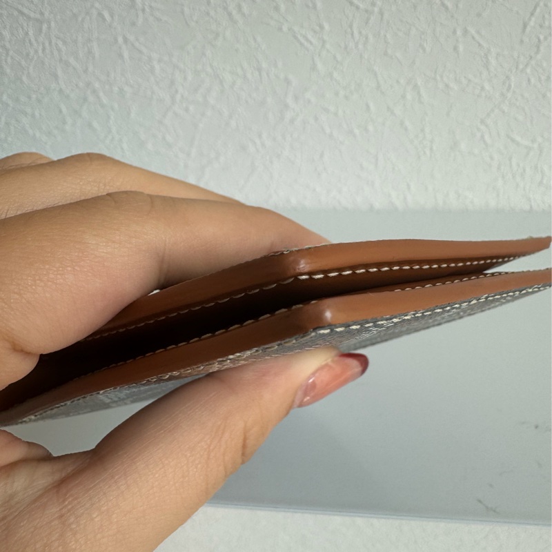 Goyard咖花紋對開短夾 熱門😻-6