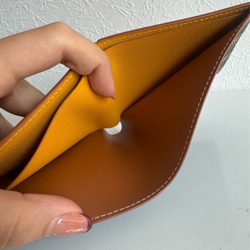 Goyard咖花紋對開短夾 熱門😻-10