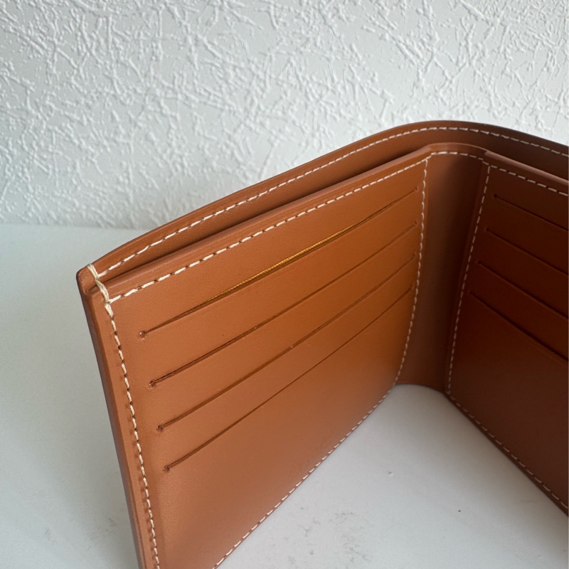 Goyard咖花紋對開短夾 熱門😻-11