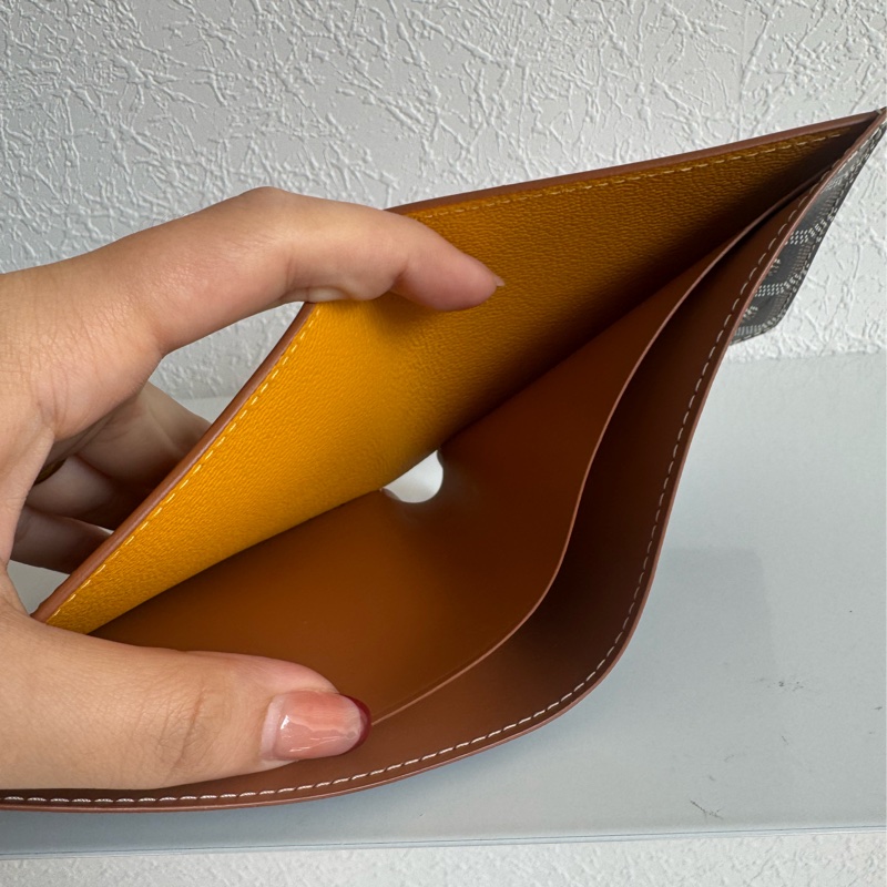 Goyard咖花紋對開短夾 熱門😻-15