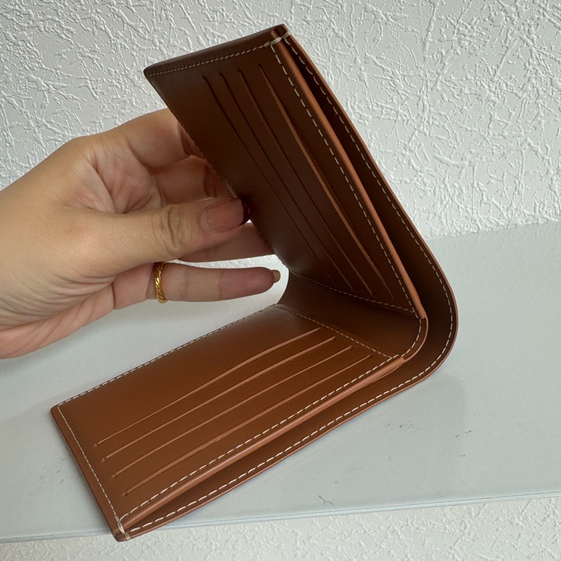 Goyard咖花紋對開短夾 熱門😻-16