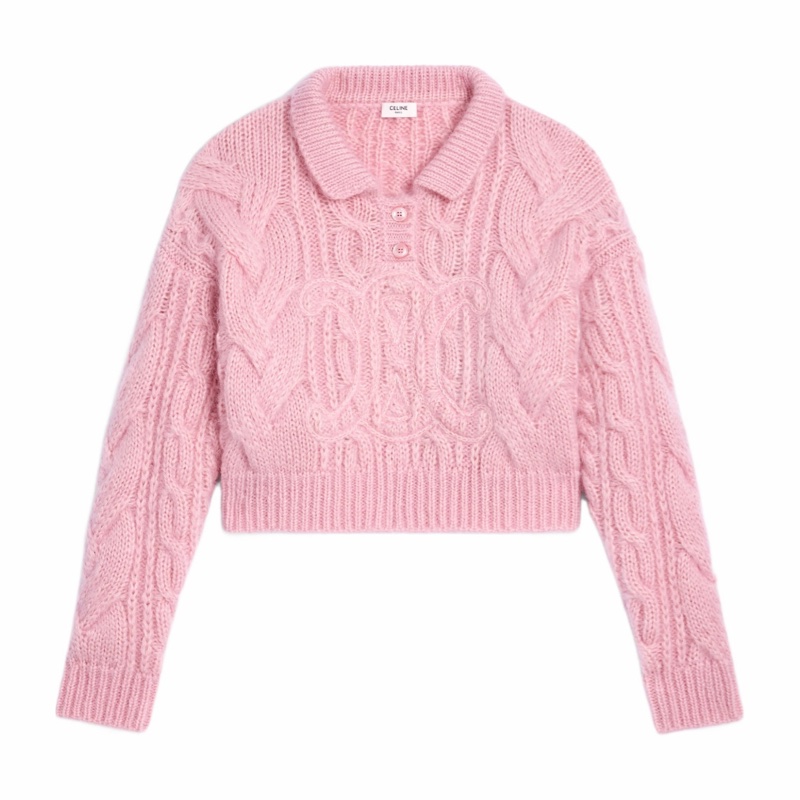 Celine 女士 長袖羊毛毛衣M碼-0