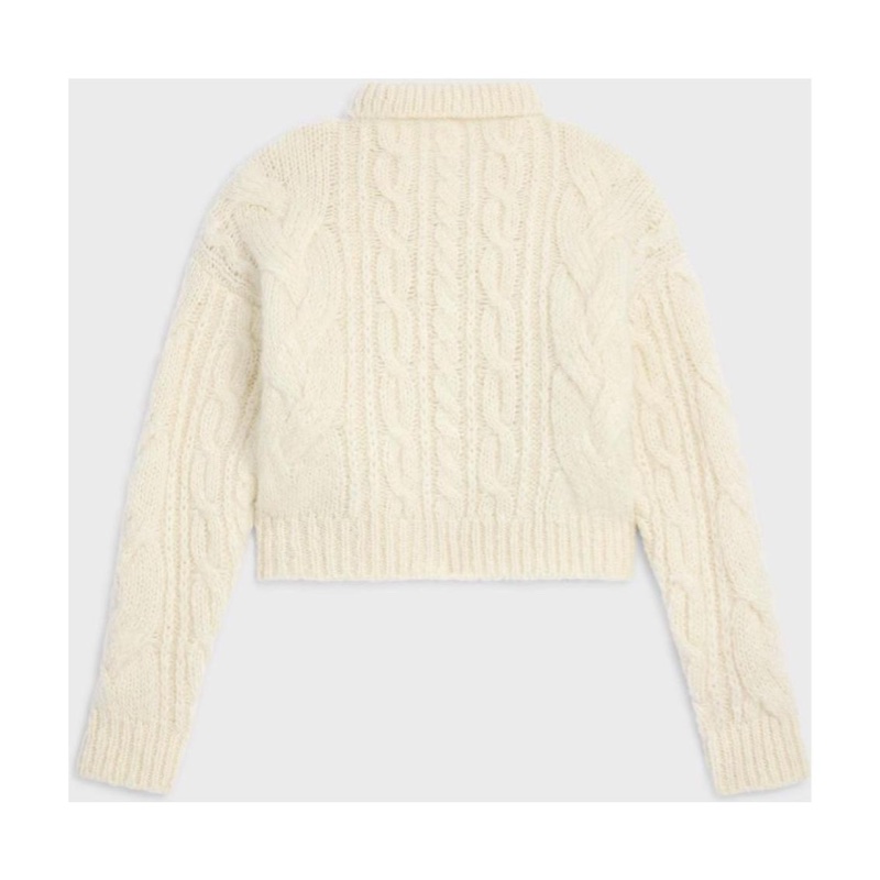 Celine 女士 長袖羊毛毛衣M-4