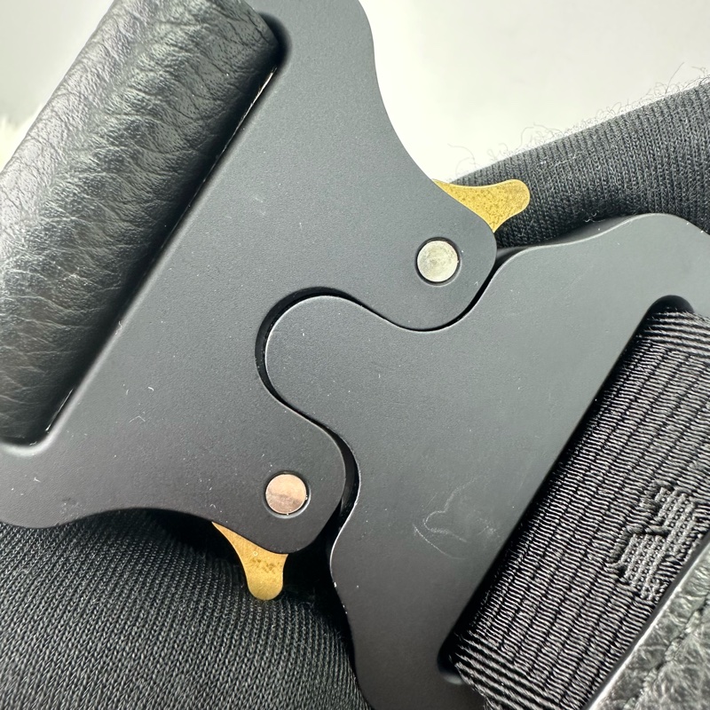 DIOR Homme Saddle 黑色真皮馬鞍包-6