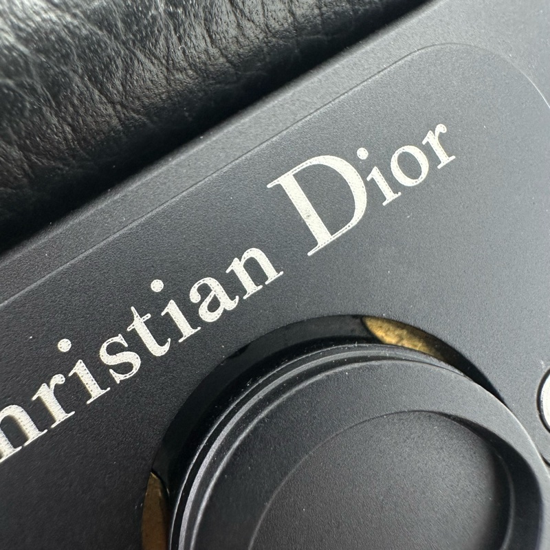 DIOR Homme Saddle 黑色真皮馬鞍包-9