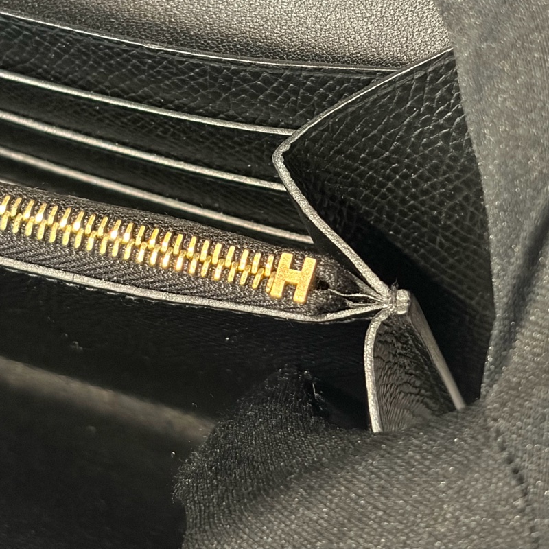 Hermes 黑EPSON牛皮金釦 Constance To Go-10