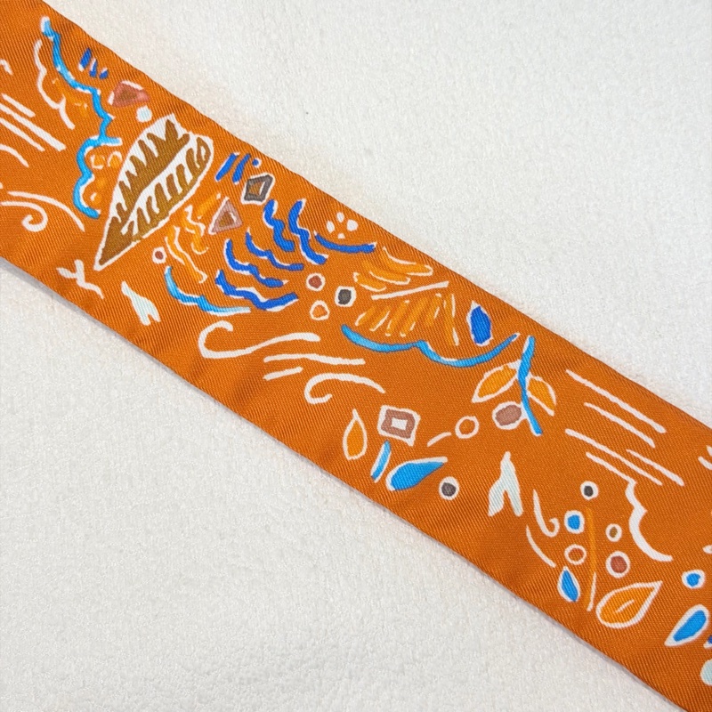 Hermes Isola di Primavera Twilly 春日之島絲巾 XB802-2