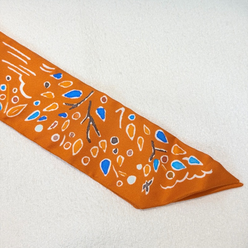 Hermes Isola di Primavera Twilly 春日之島絲巾 XB802-3