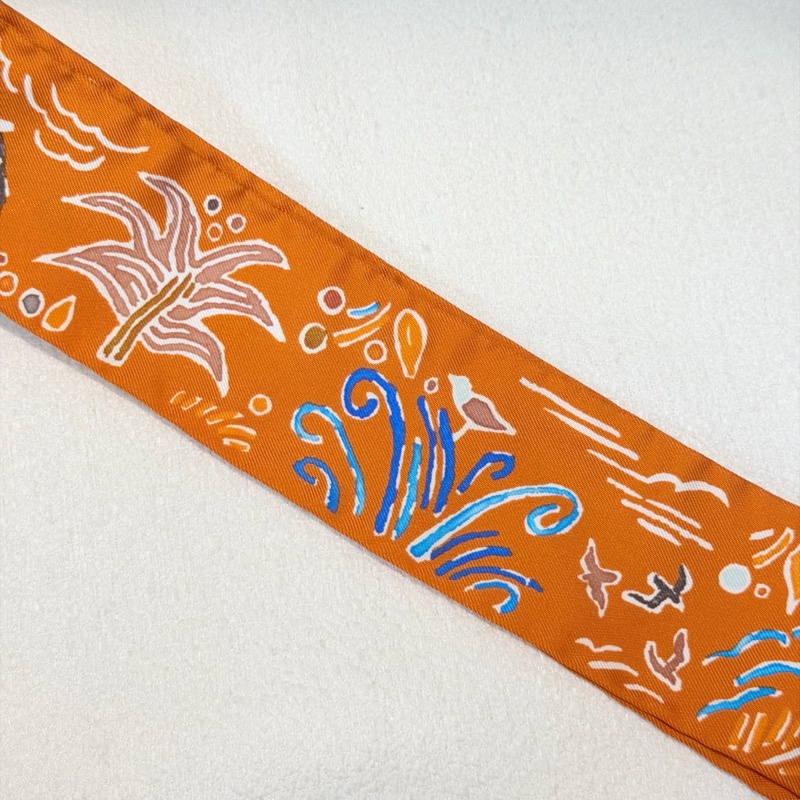 Hermes Isola di Primavera Twilly 春日之島絲巾 XB802-5