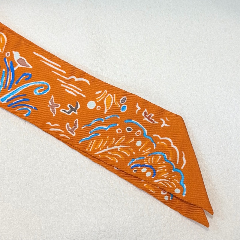 Hermes Isola di Primavera Twilly 春日之島絲巾 XB802-6