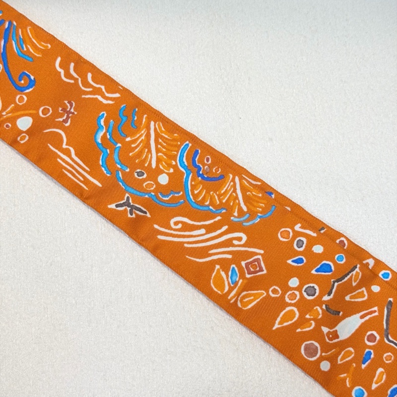 Hermes Isola di Primavera Twilly 春日之島絲巾 XB802-11