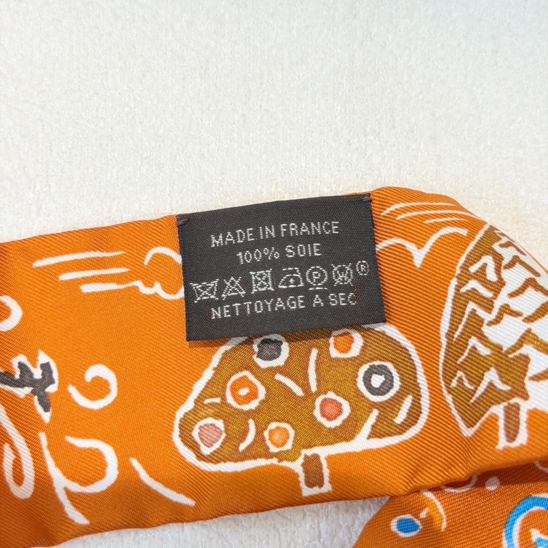 Hermes Isola di Primavera Twilly 春日之島絲巾 XB802-13