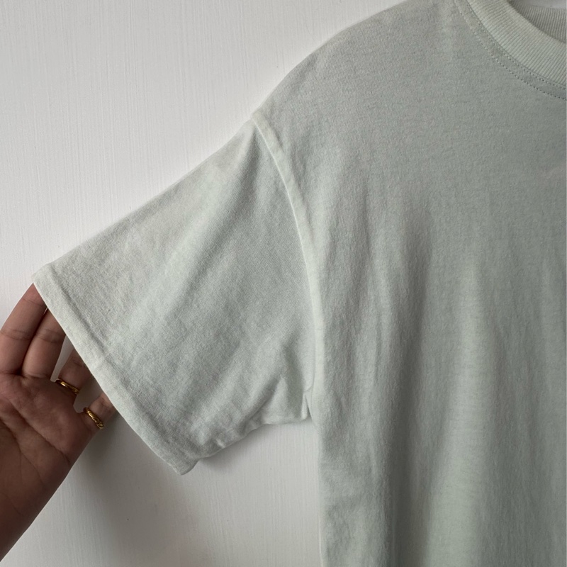 BV灰米內綠短袖T恤-2