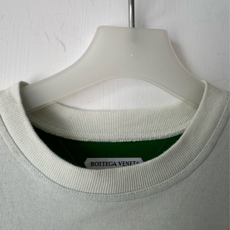 BV灰米內綠短袖T恤-7