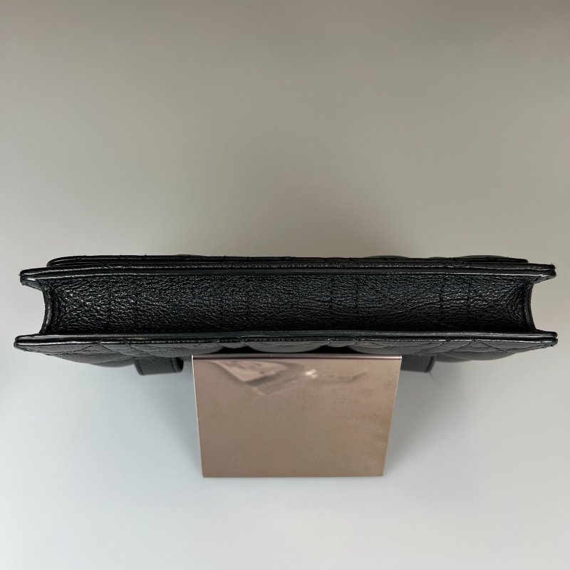 DIOR 黑CARO WOC金鍊包-4