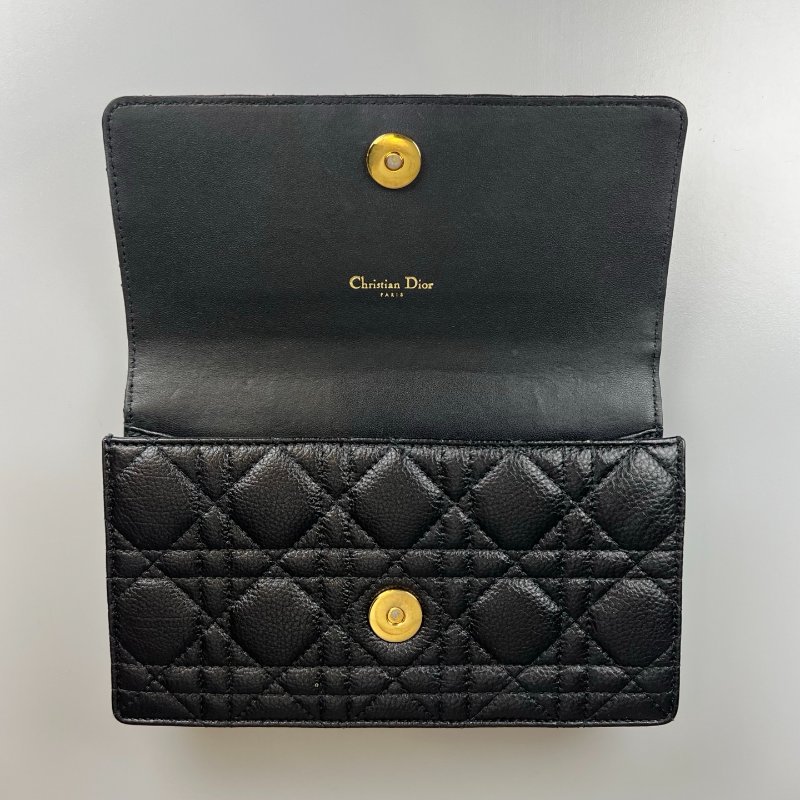 DIOR 黑CARO WOC金鍊包-5