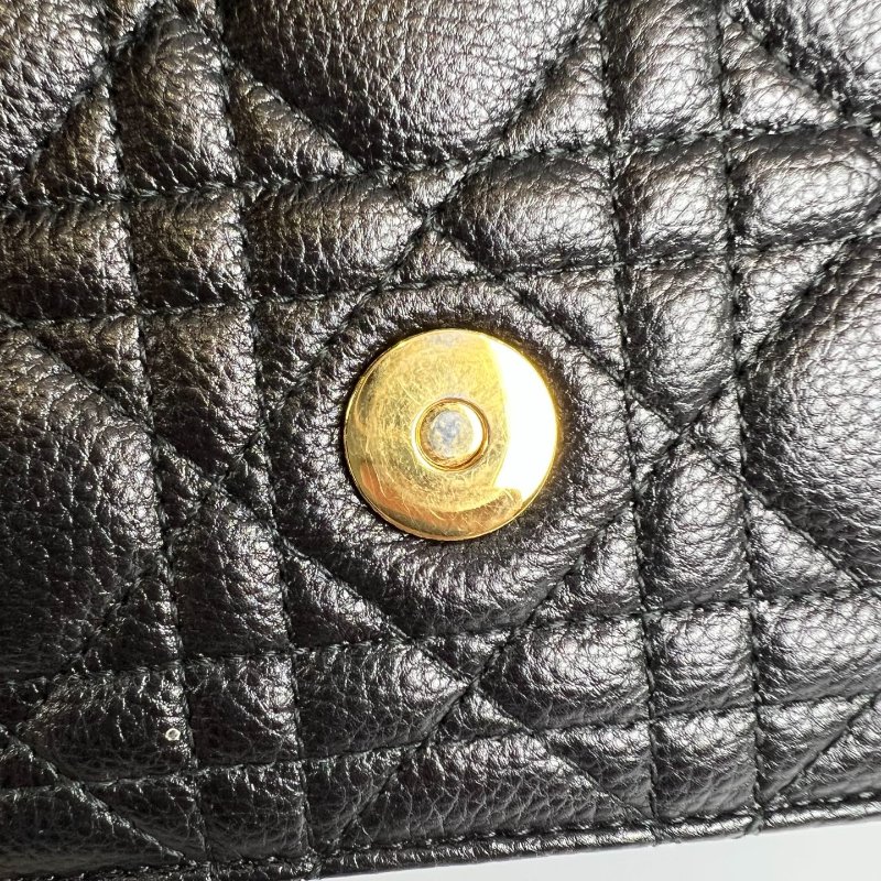 DIOR 黑CARO WOC金鍊包-8