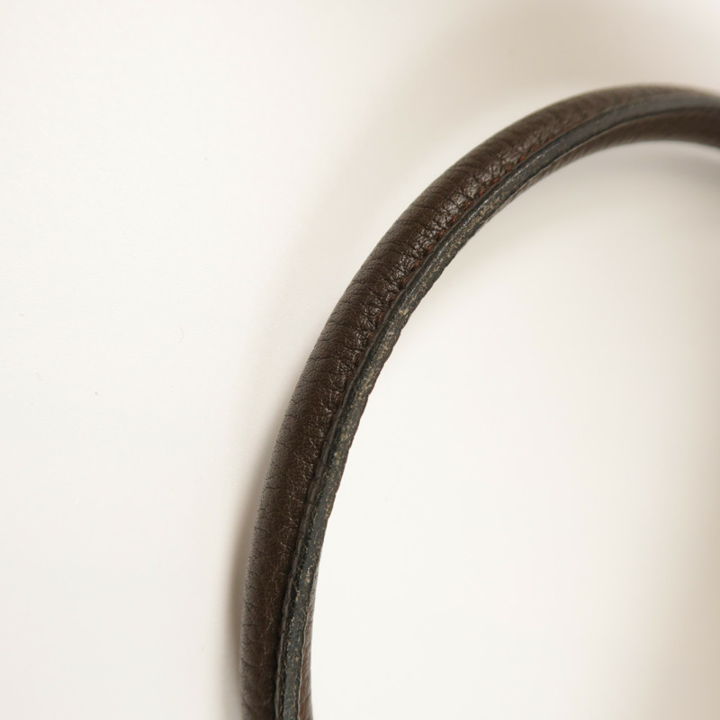 HERMES 帆布Garden Party PM銀扣手挽袋Ebene-12