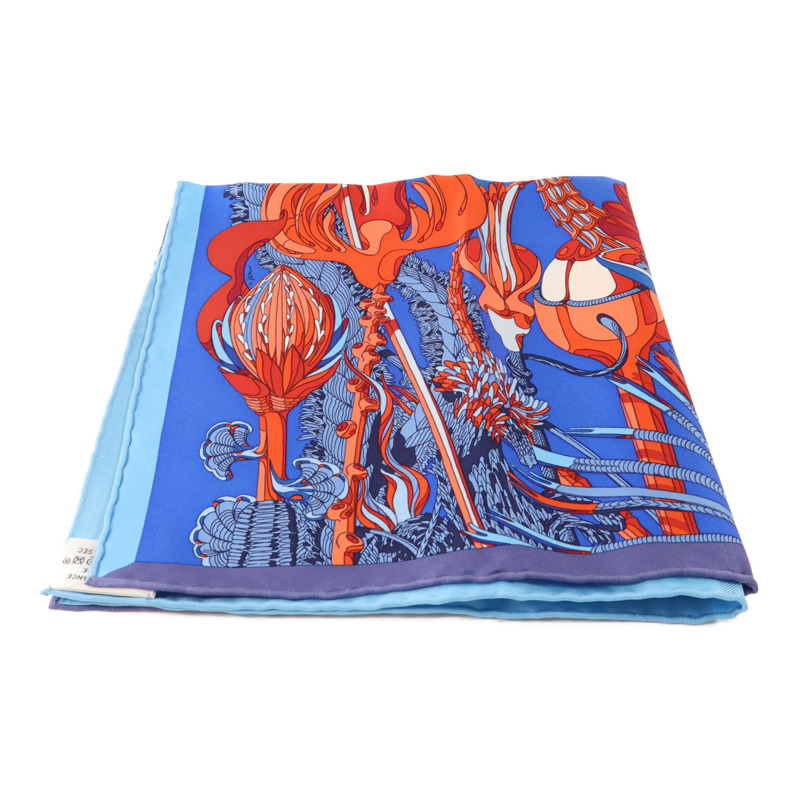 HERMES 絲質Scarf 45x45絲巾-1