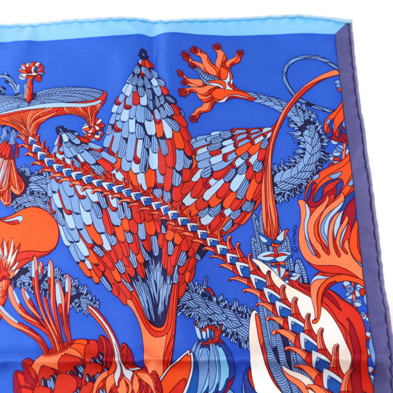 HERMES 絲質Scarf 45x45絲巾-3