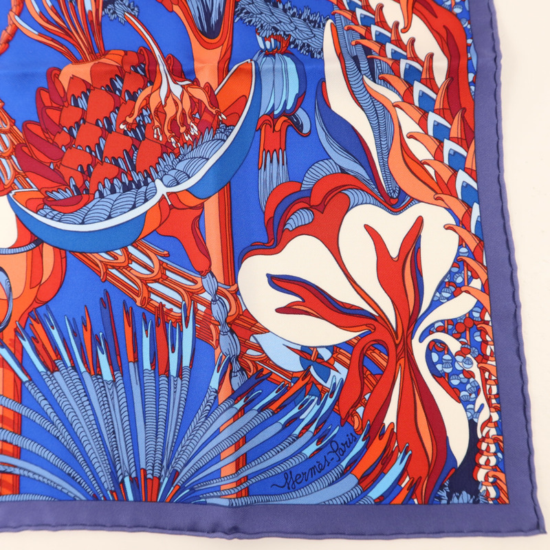 HERMES 絲質Scarf 45x45絲巾-4