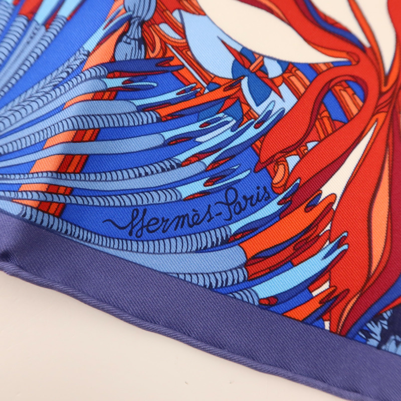 HERMES 絲質Scarf 45x45絲巾-6