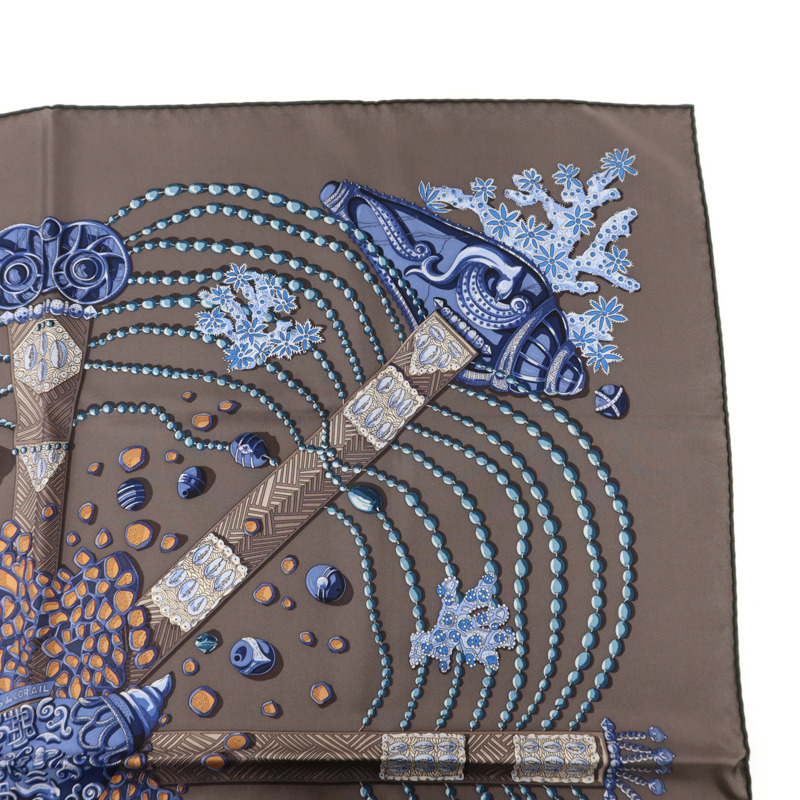 HERMES 絲質Scarf 90x90絲巾-2