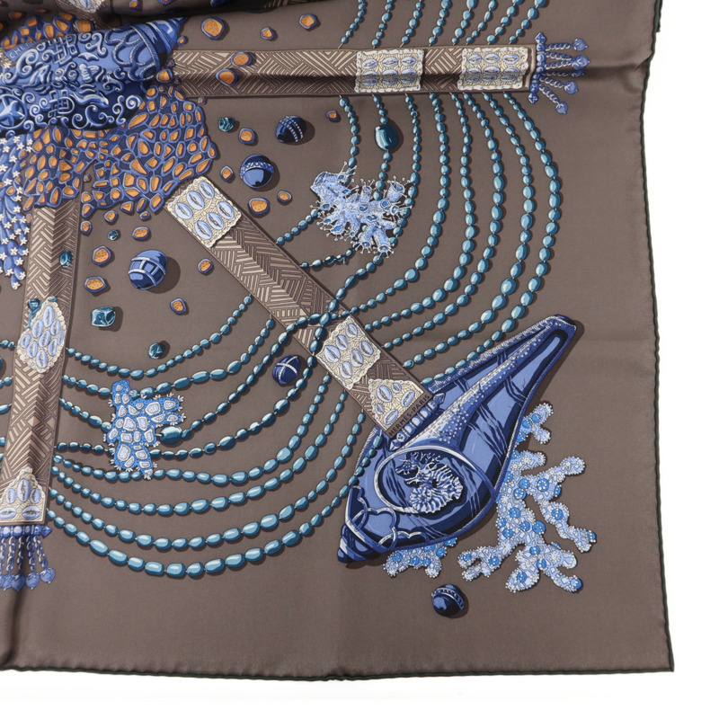 HERMES 絲質Scarf 90x90絲巾-3