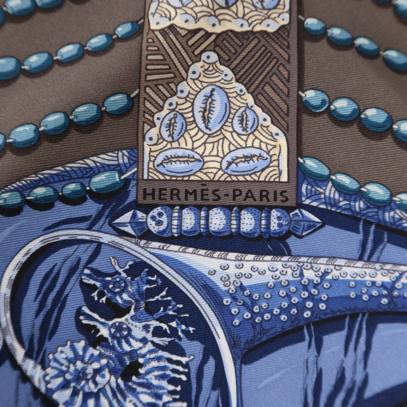 HERMES 絲質Scarf 90x90絲巾-6