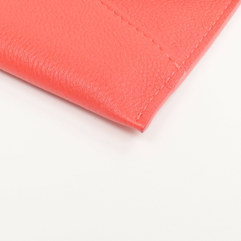 LOUIS VUITTON 牛皮皮革Envelope Wallet金扣長錢包-7