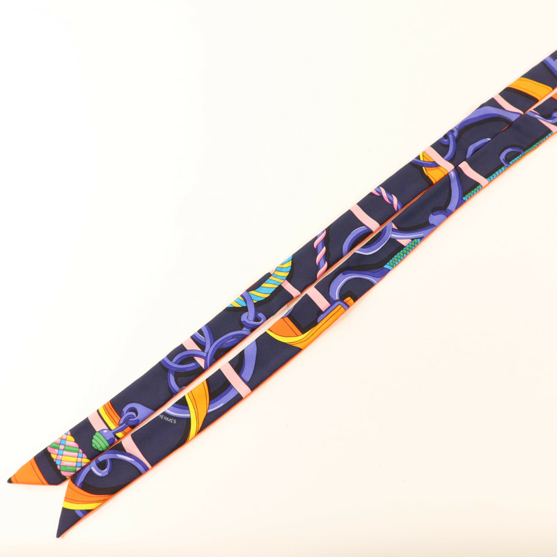 HERMES 絲質Twillon絲巾-5