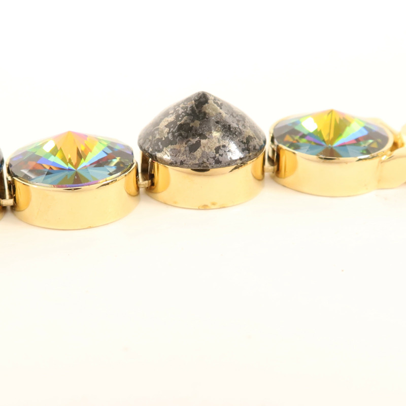 FENDI 金屬/水晶Necklace項鍊-11