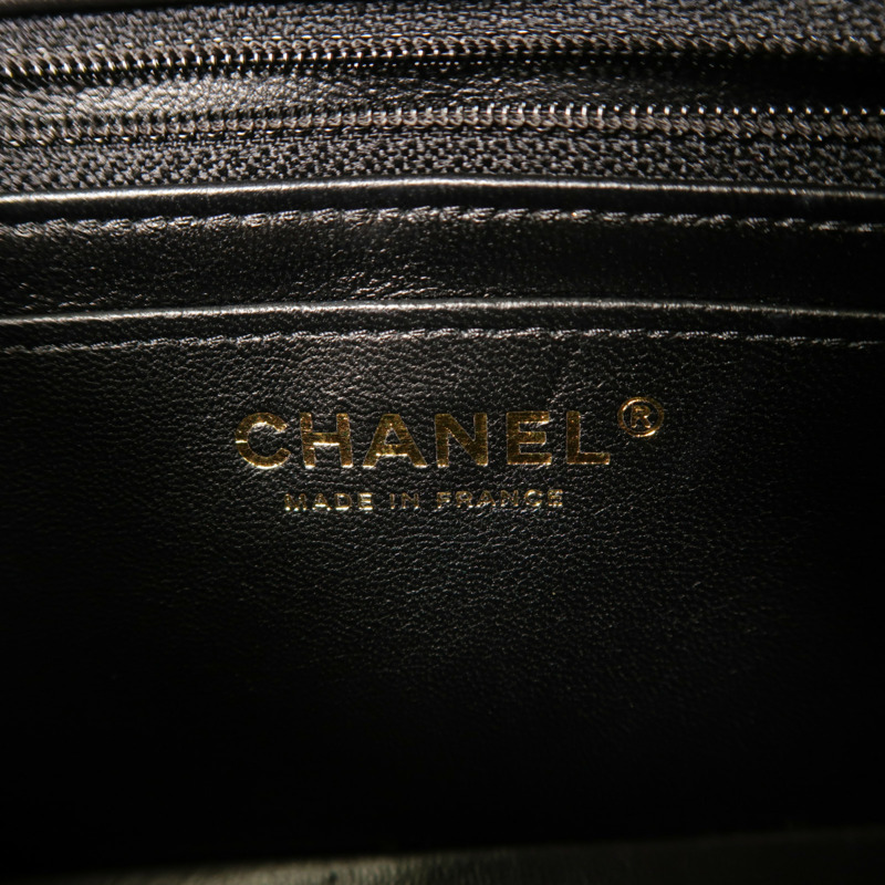 CHANEL 牛皮皮革2.55 Mini金扣鏈帶肩背袋-5