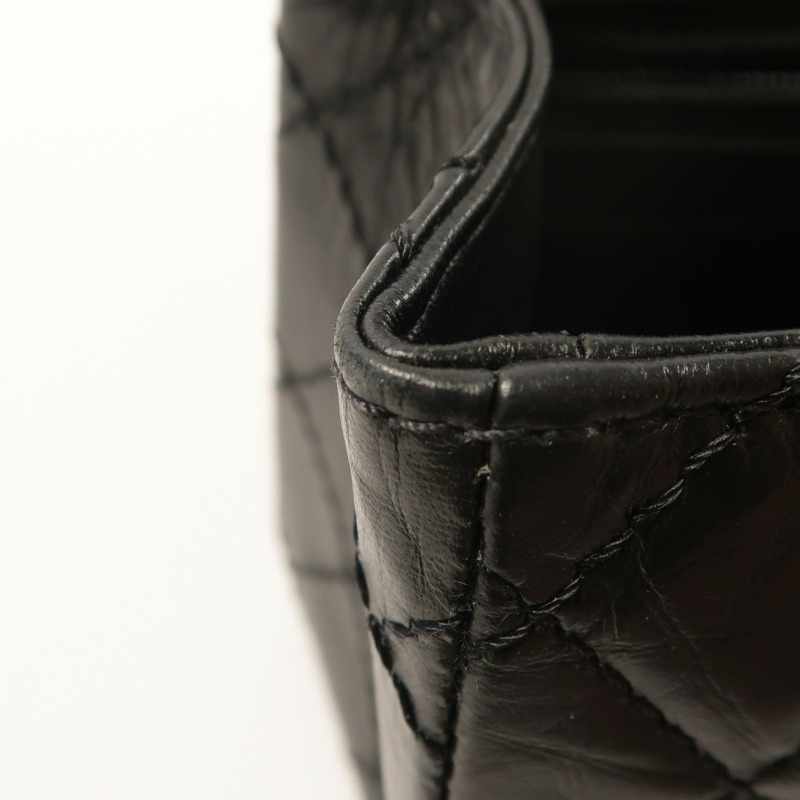 CHANEL 牛皮皮革2.55 Mini金扣鏈帶肩背袋-17