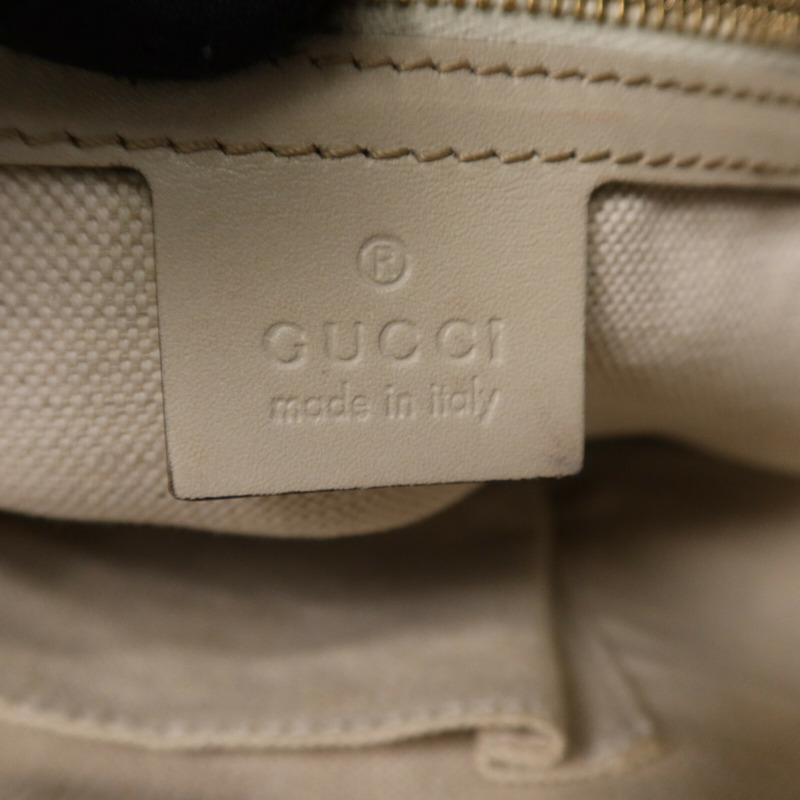 GUCCI 帆布Tote Bag金扣手挽袋-5