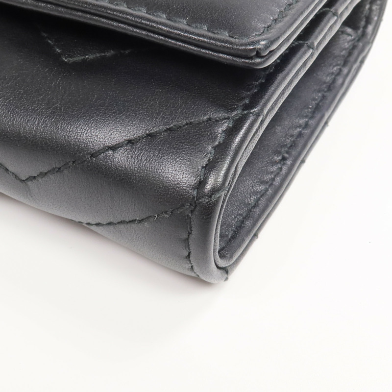 GUCCI 牛皮皮革GG Marmont Long Wallet金扣長錢包-6