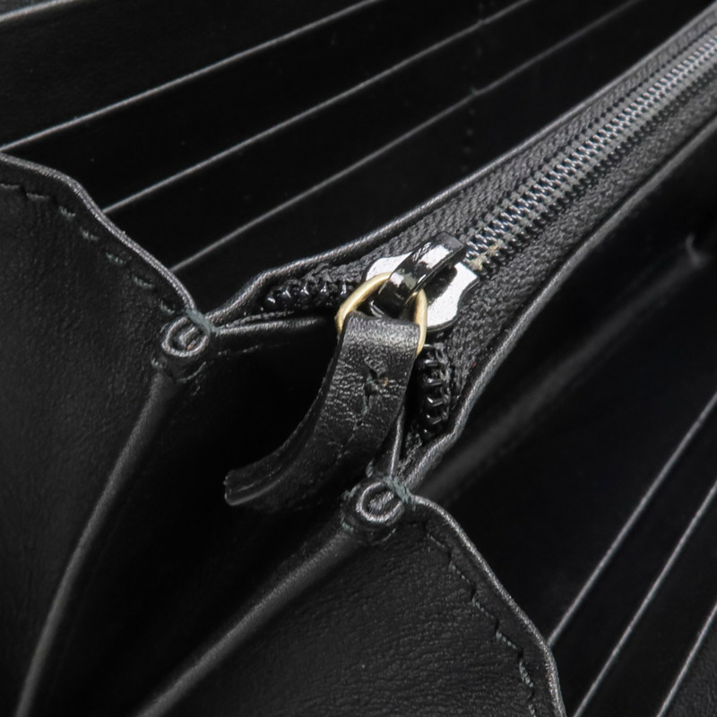 GUCCI 牛皮皮革GG Marmont Long Wallet金扣長錢包-12