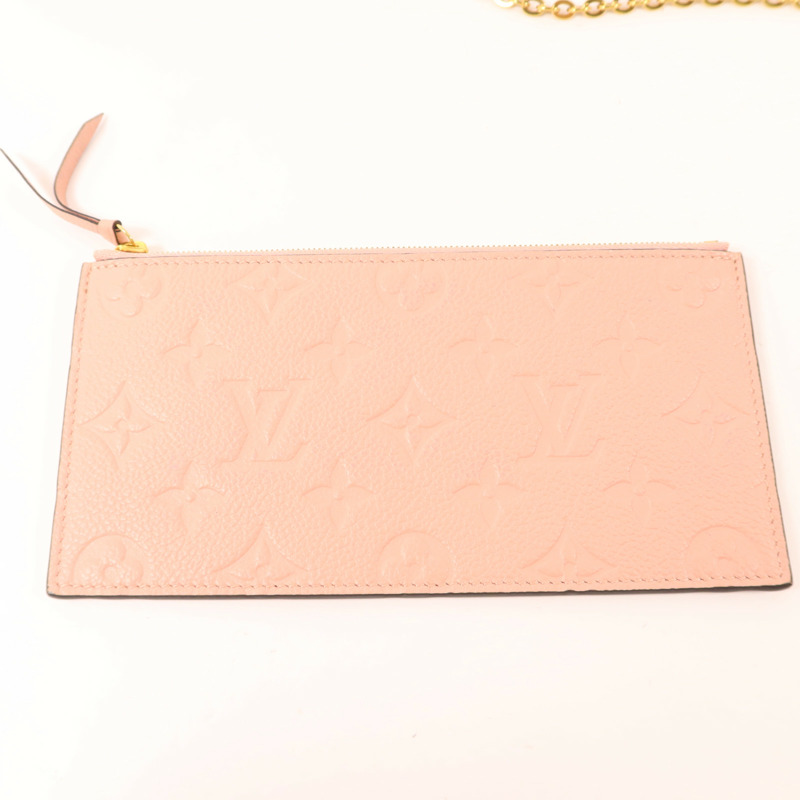 LOUIS VUITTON Monogram Empreinte Felicie Pochette金扣鏈帶肩背袋-12