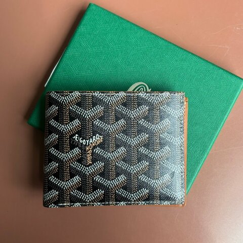 ::Goyard:: 高雅德 Victoire經典標誌印花對開8卡短夾