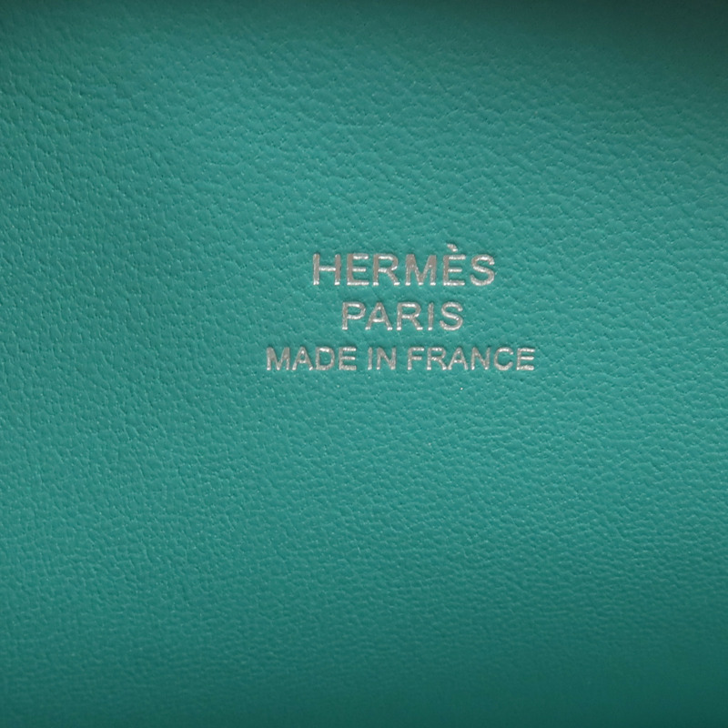 HERMES Epsom皮革In-The-Loop To Go Pouch銀扣手拿包-11