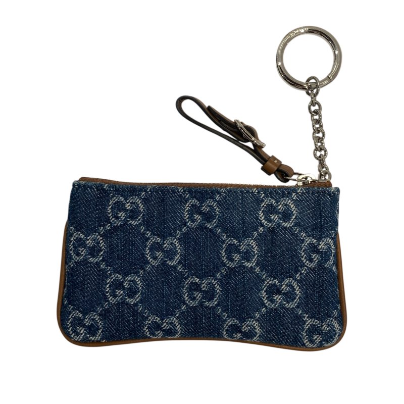 GUCCI 古馳 819113 零錢/鑰匙包 牛仔-1
