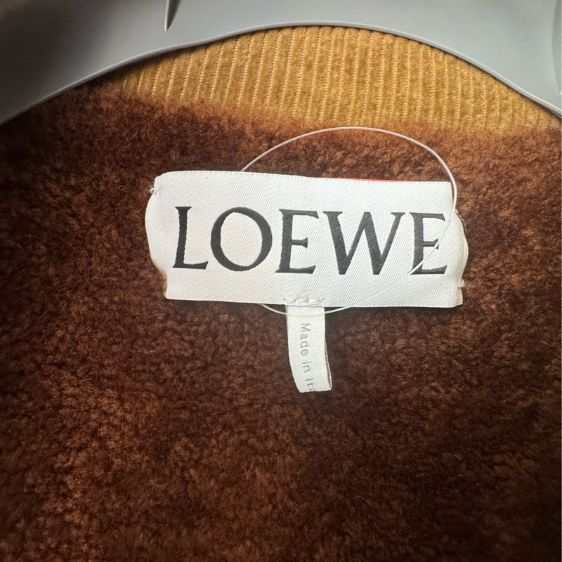 Loewe 丹寧內羔羊毛外套50號-1