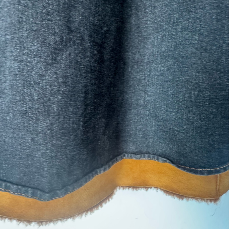 Loewe 丹寧內羔羊毛外套50號-17