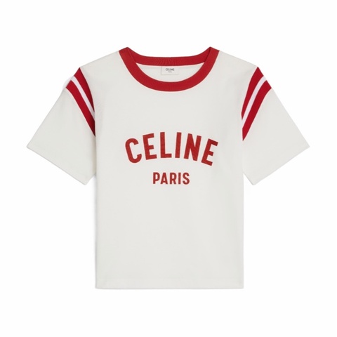 Celine 女士 徽標圓領T恤M L碼