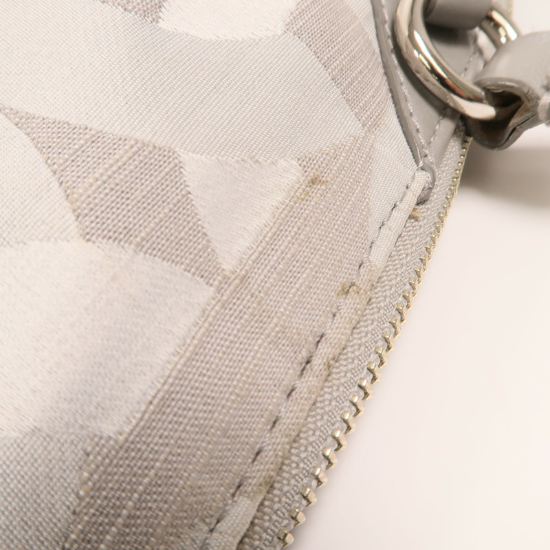 COACH 帆布2 Way Shoulder銀扣手挽肩背兩用袋-14