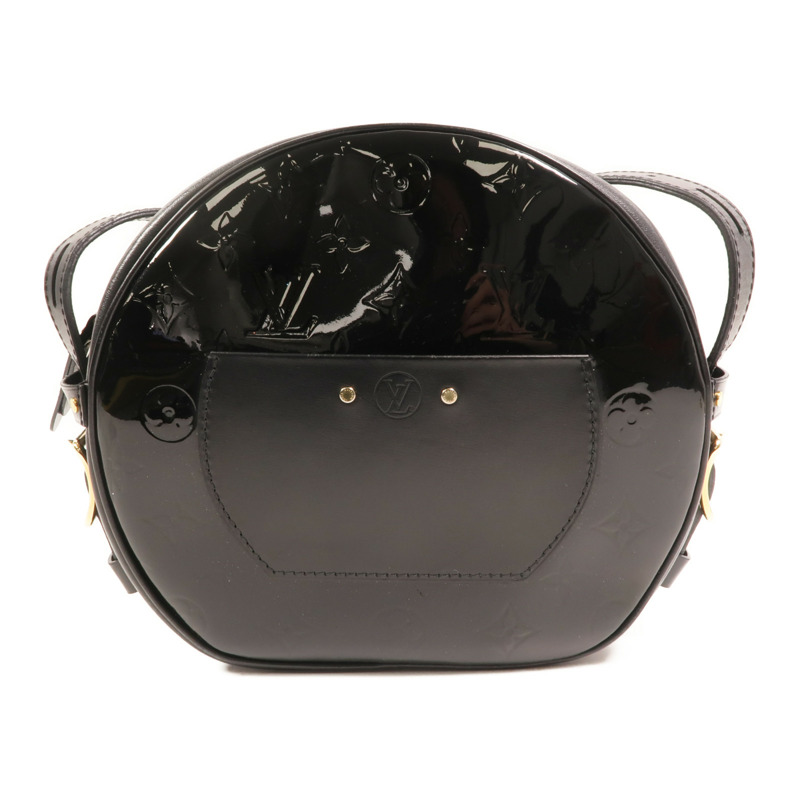 LOUIS VUITTON Monogram Vernis Boite Chapeau Souple MM金扣肩背袋-1