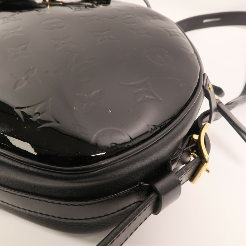 LOUIS VUITTON Monogram Vernis Boite Chapeau Souple MM金扣肩背袋-11
