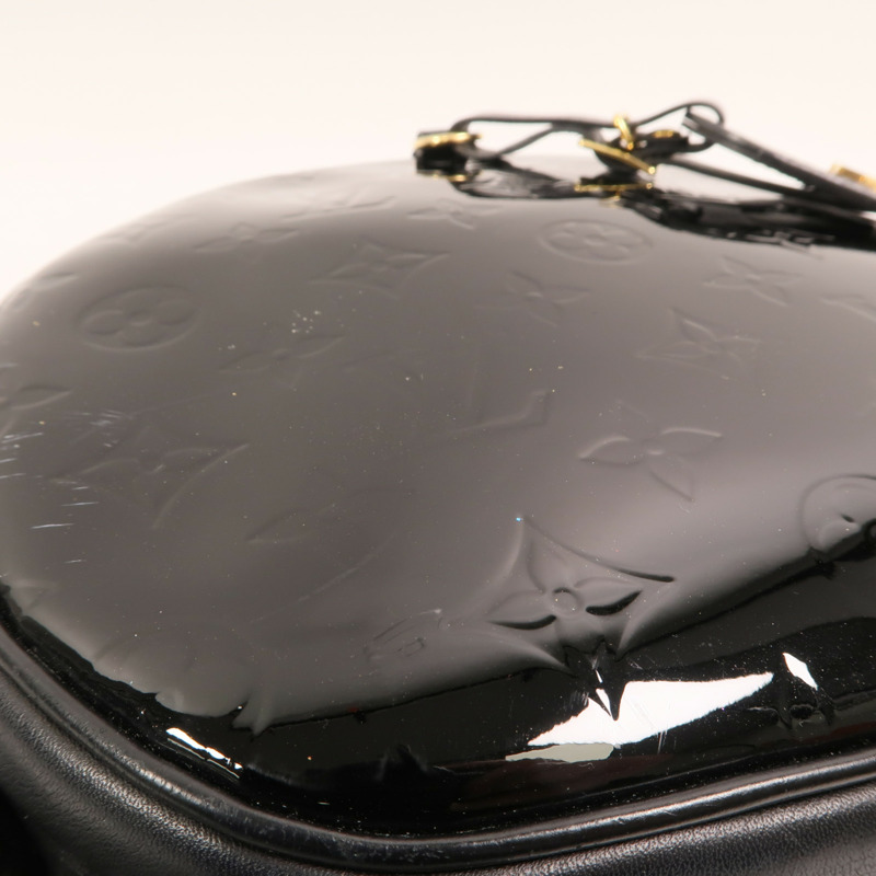 LOUIS VUITTON Monogram Vernis Boite Chapeau Souple MM金扣肩背袋-16